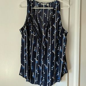 Blue Business Blouse